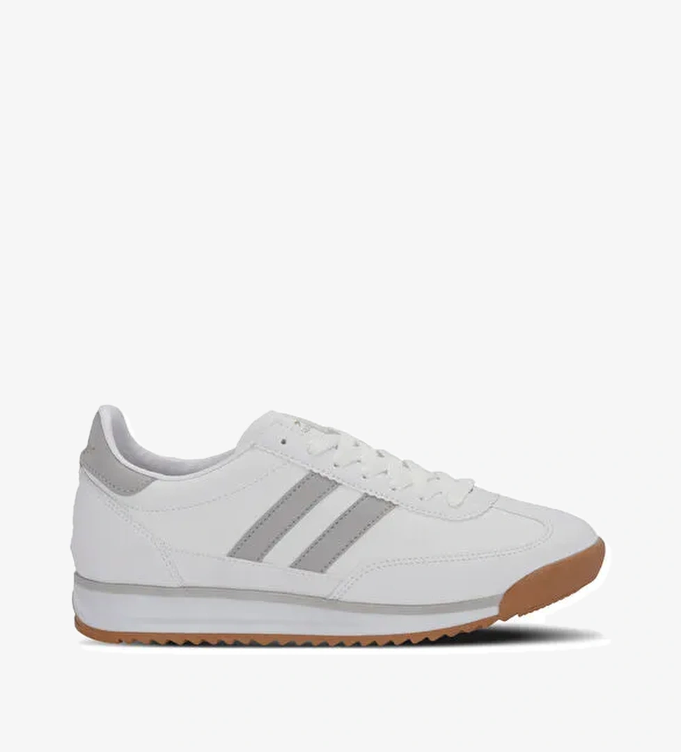 OKLAHOMA Kadın Beyaz / Gri Günlük Spor Ayakkabısı