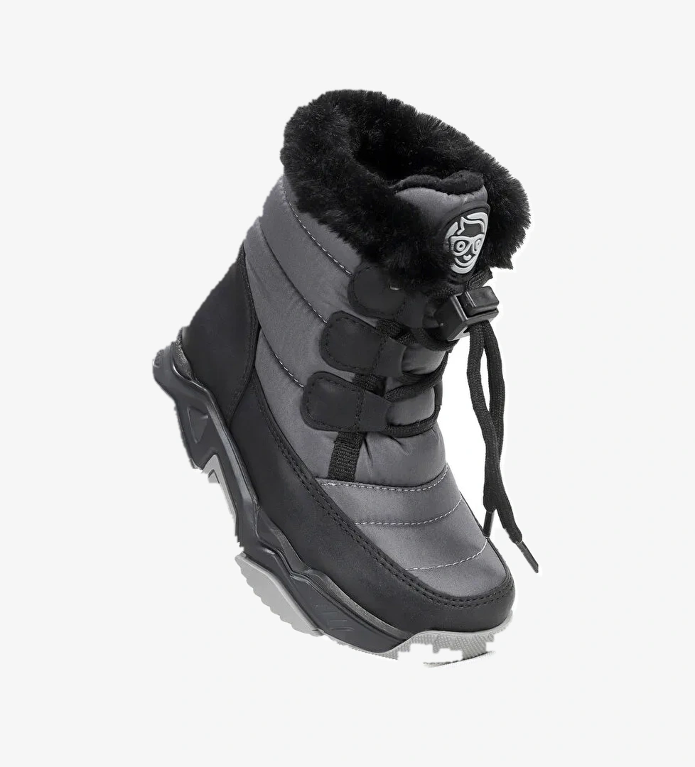 Alison Bağcıklı Kız Çocuk Kar Botu