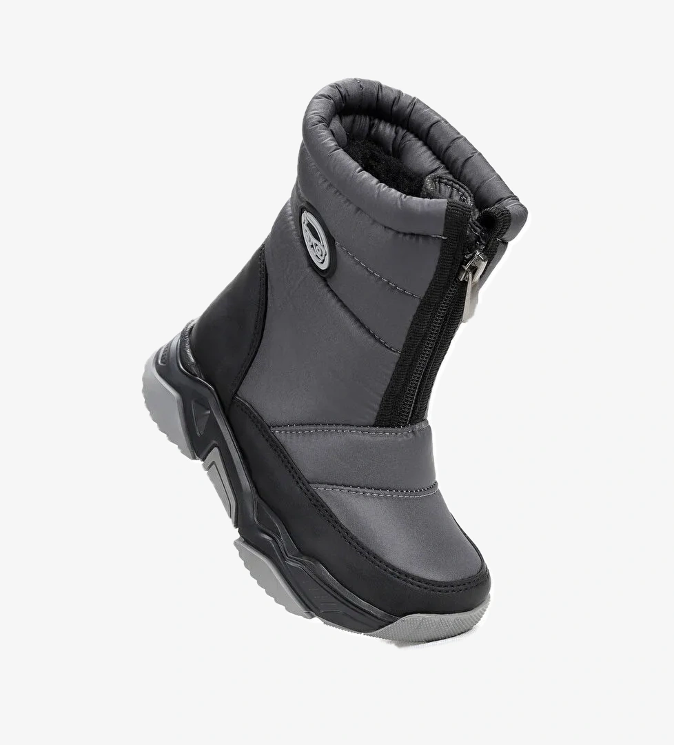 Sumo Fermuarlı Kız Çocuk Kar Botu