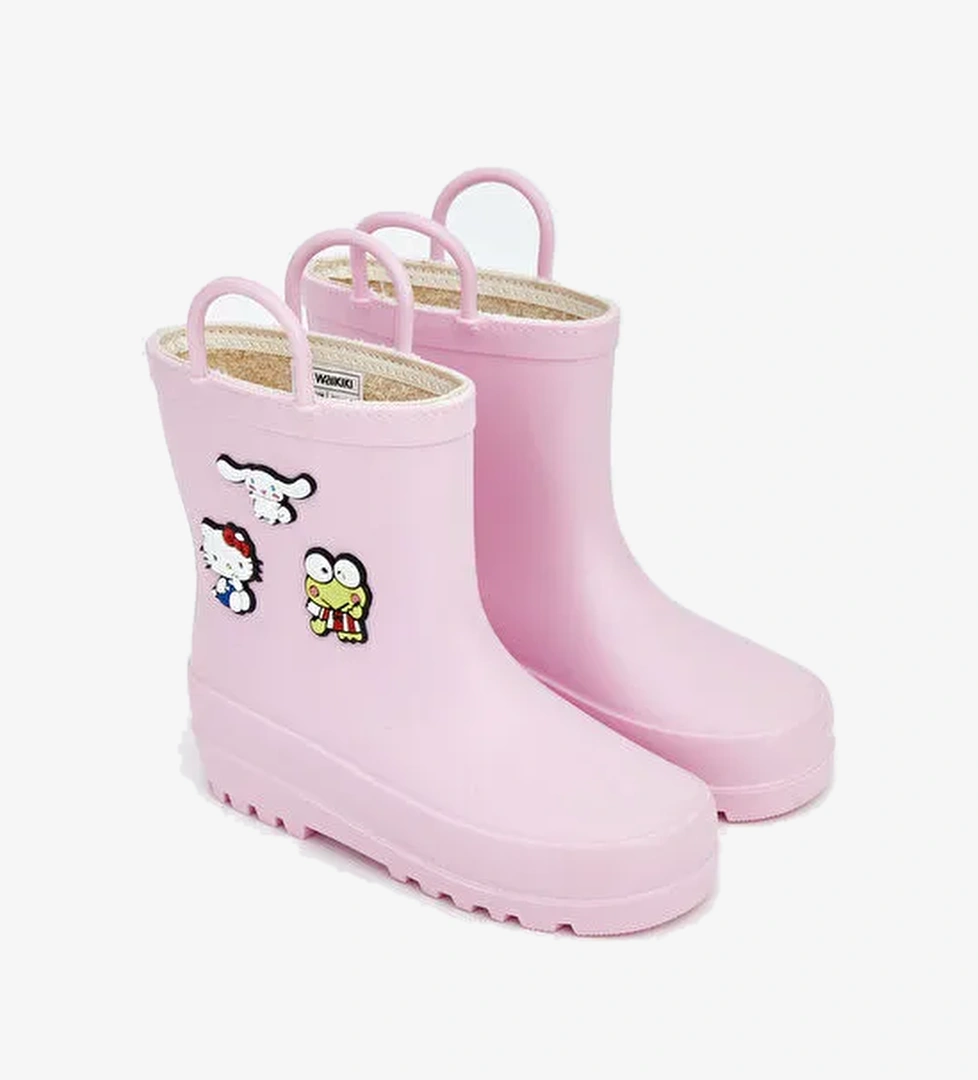 Kuromi Baskılı Kız Bebek Yağmur Botu - Görsel 1