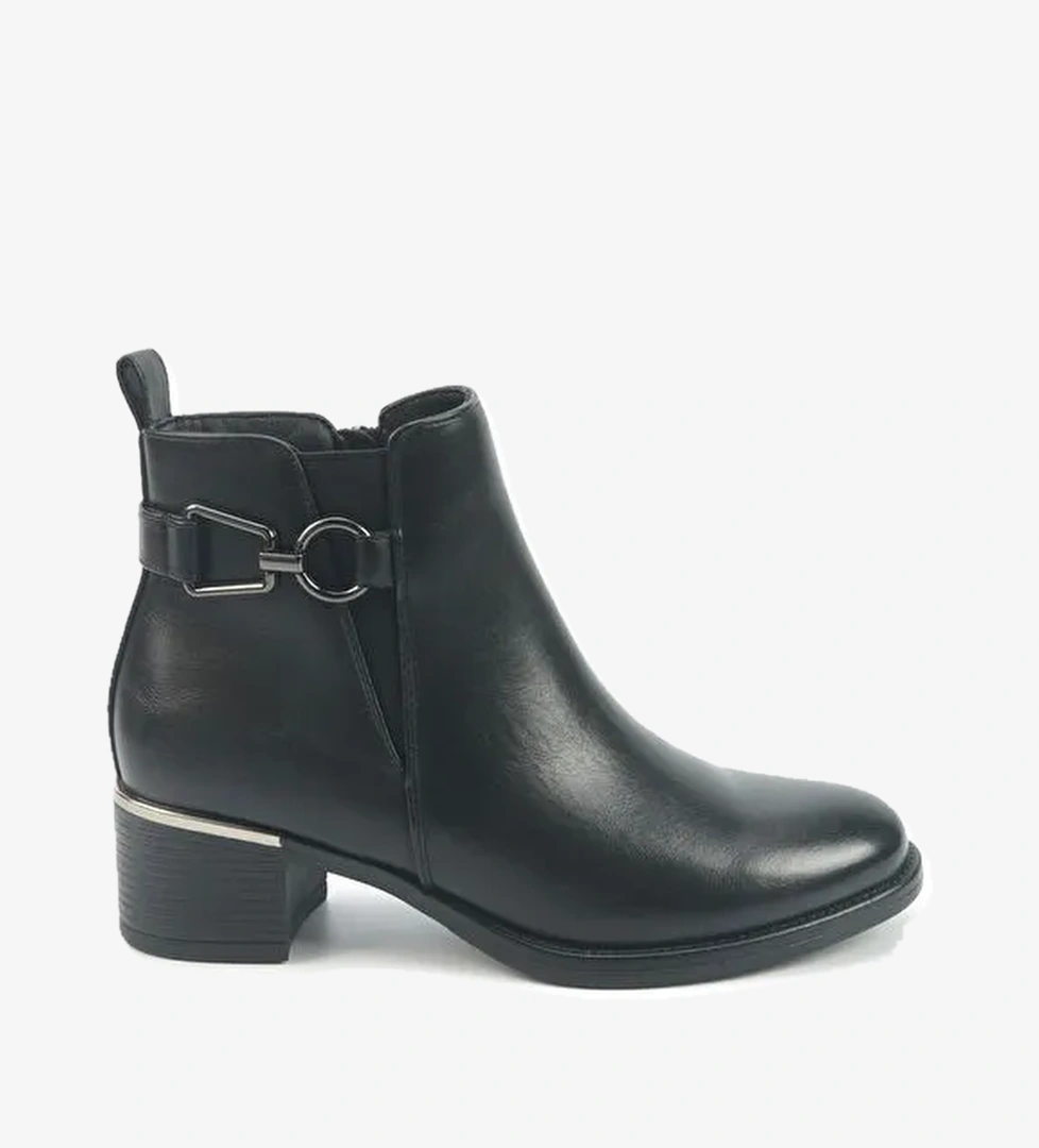 326050.Z 5PR Siyah Kadın Topuklu Bot - Görsel 1