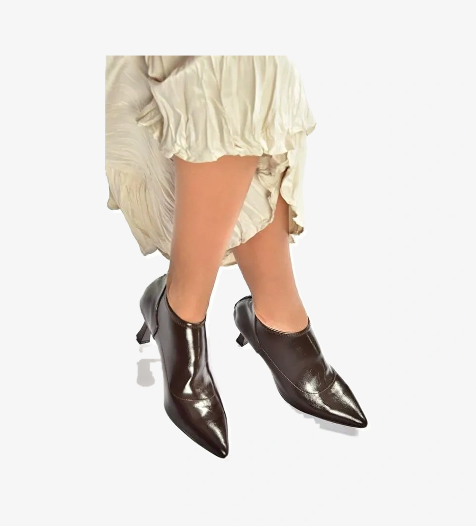 Kahverengi Kadın Topuklu Ayakkabı V676523608