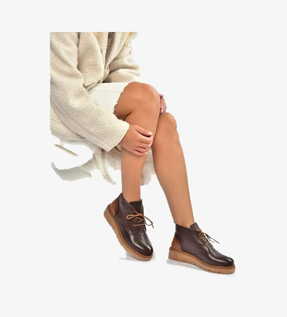 Kahverengi Kadın Bot V555011003