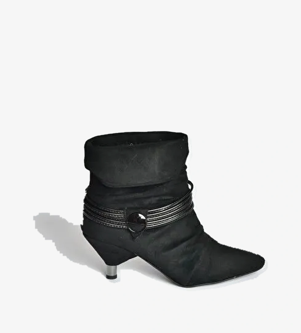 Siyah Kadın Bot V404022302 - Görsel 1