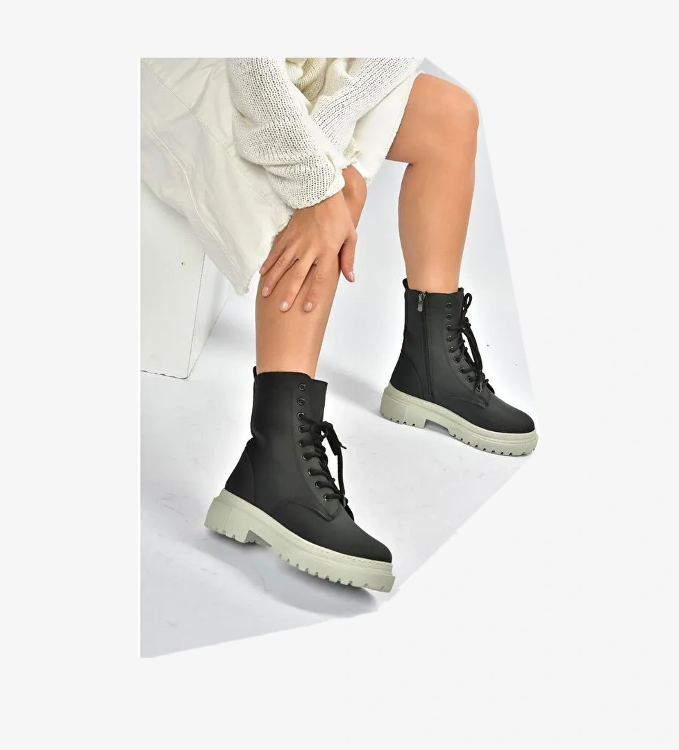 Siyah/Gri Kadın Bot V973192401