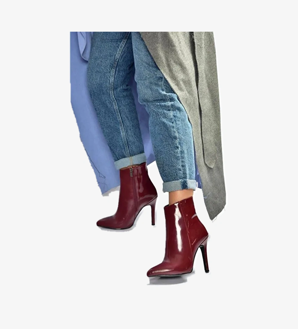 Bordo Kadın Bot N372524408