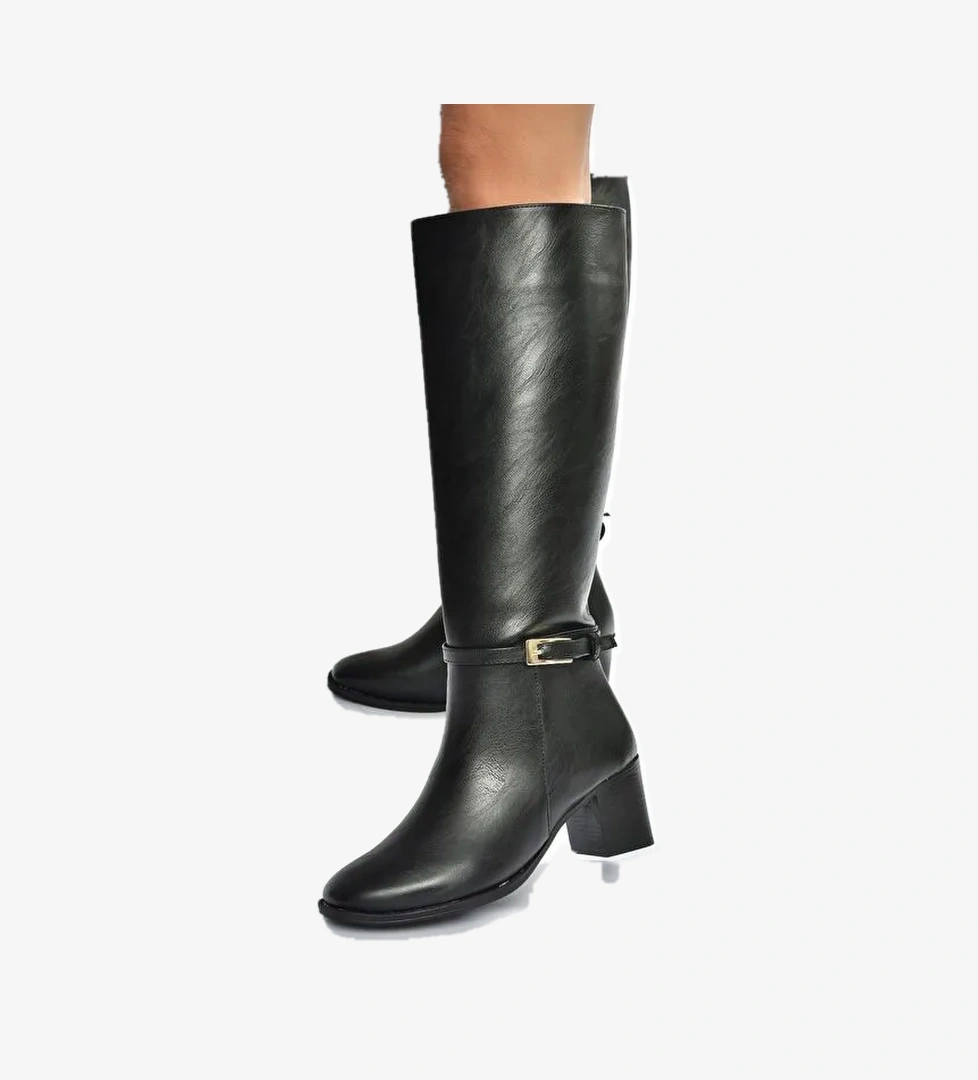 Siyah Kadın Çizme V973600509 - Görsel 1