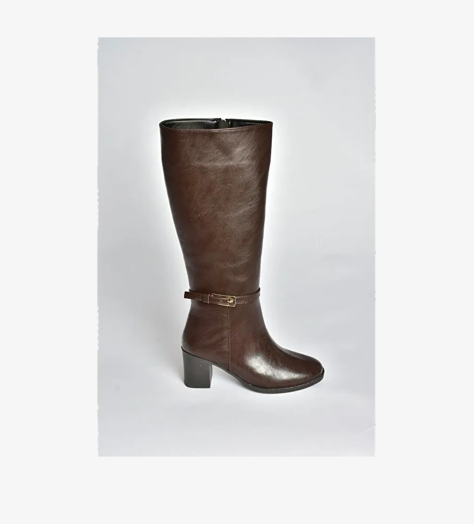 Kahverengi Kadın Çizme V973600509