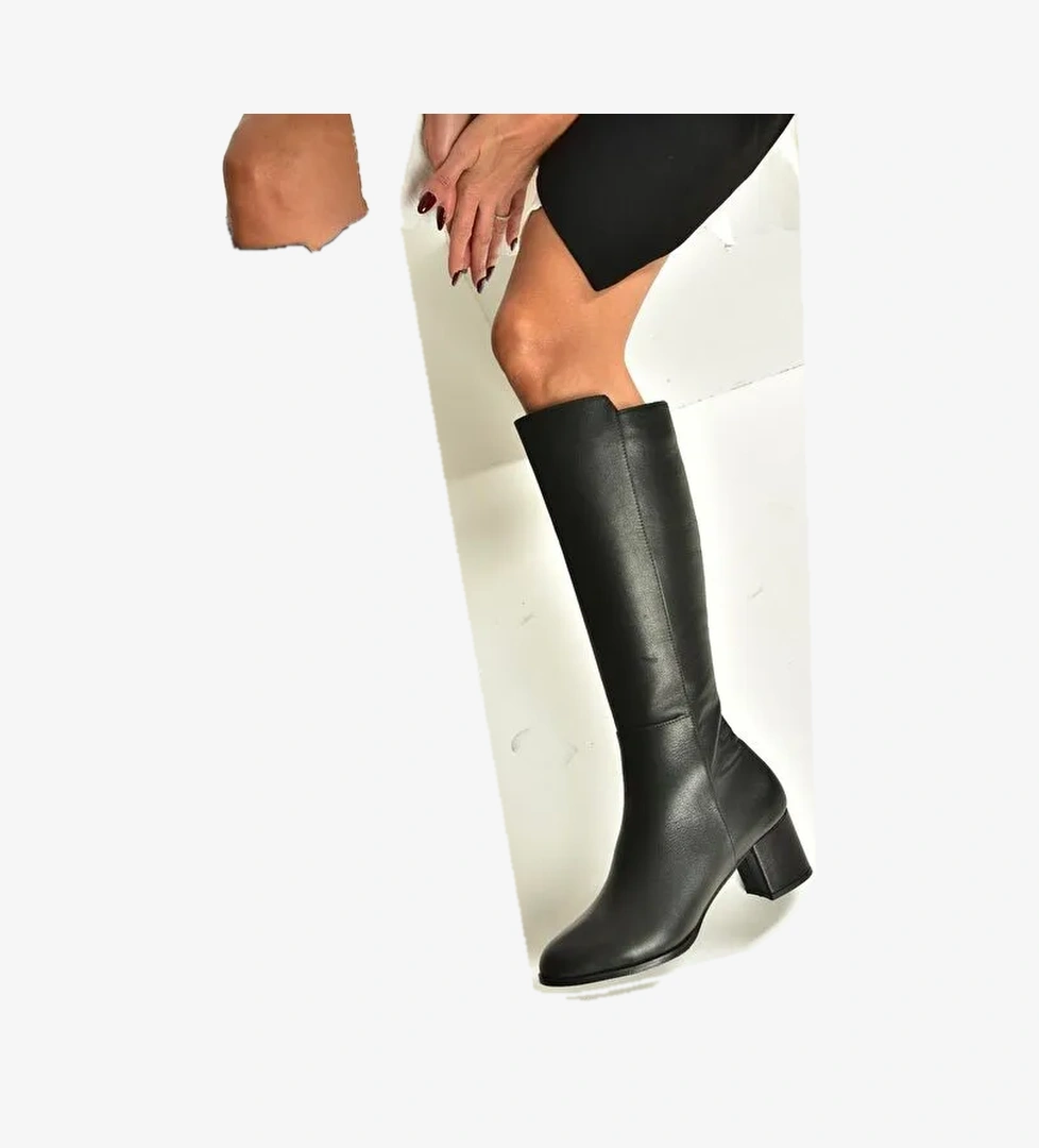 Siyah Kadın Çizme V468213103 - Görsel 1