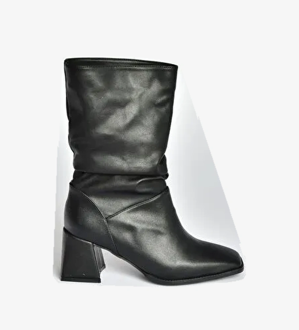 Fox Shoes Kahverengi Siyah Kadın Bot V848256709 model görseli