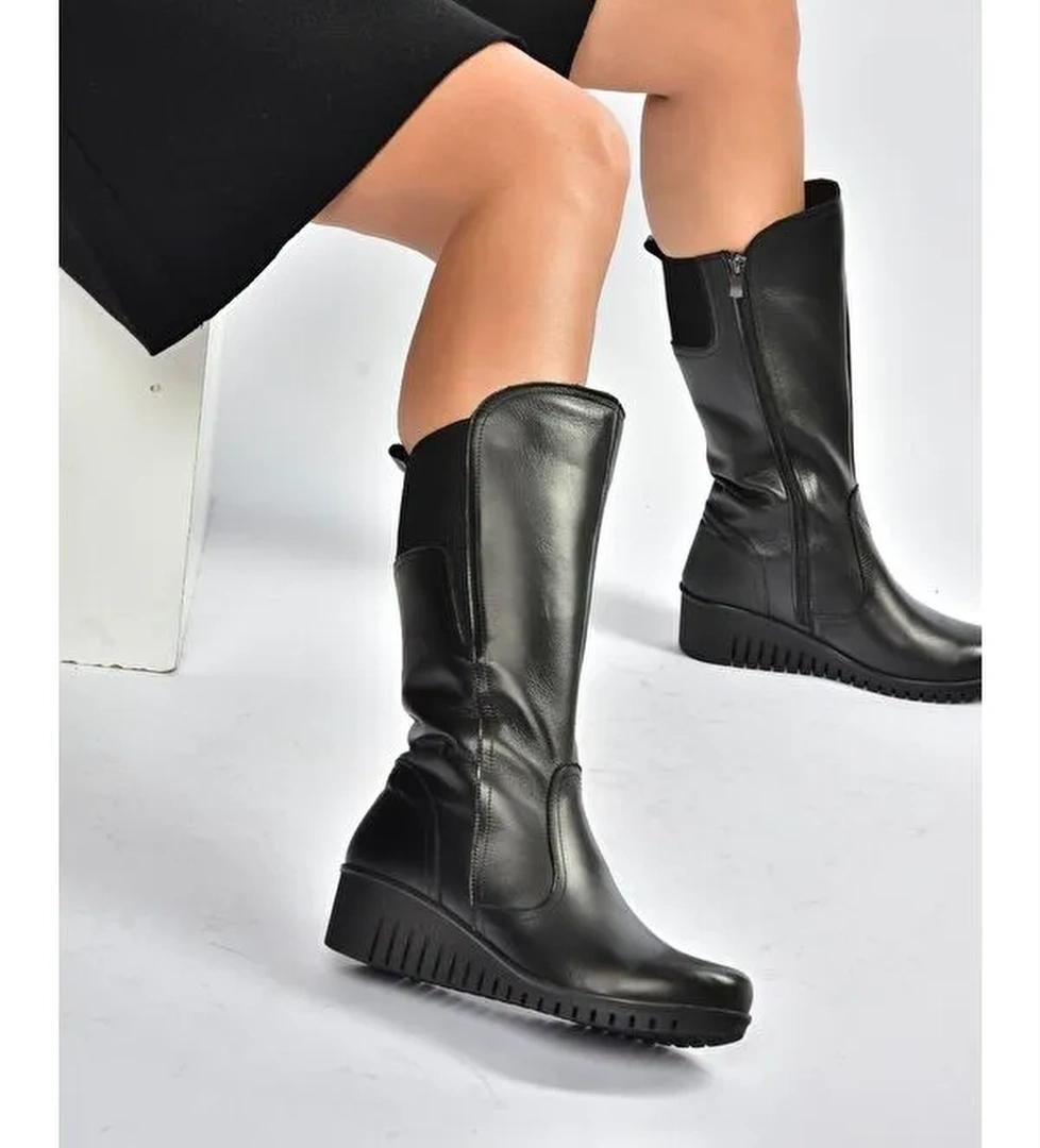 Siyah Kadın Çizme V324200803 - Görsel 1