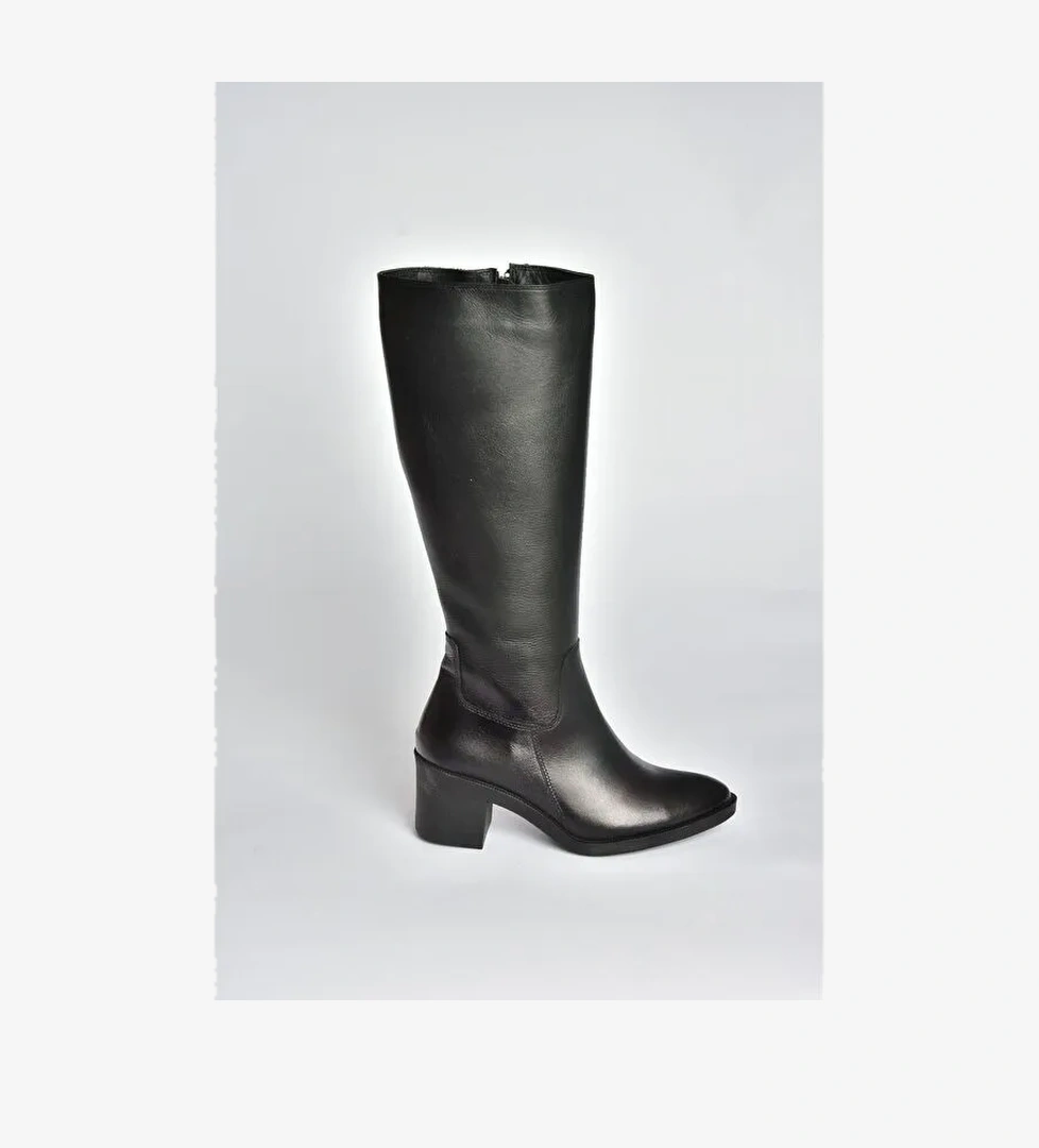 Siyah Kadın Çizme V398763203 - Görsel 1