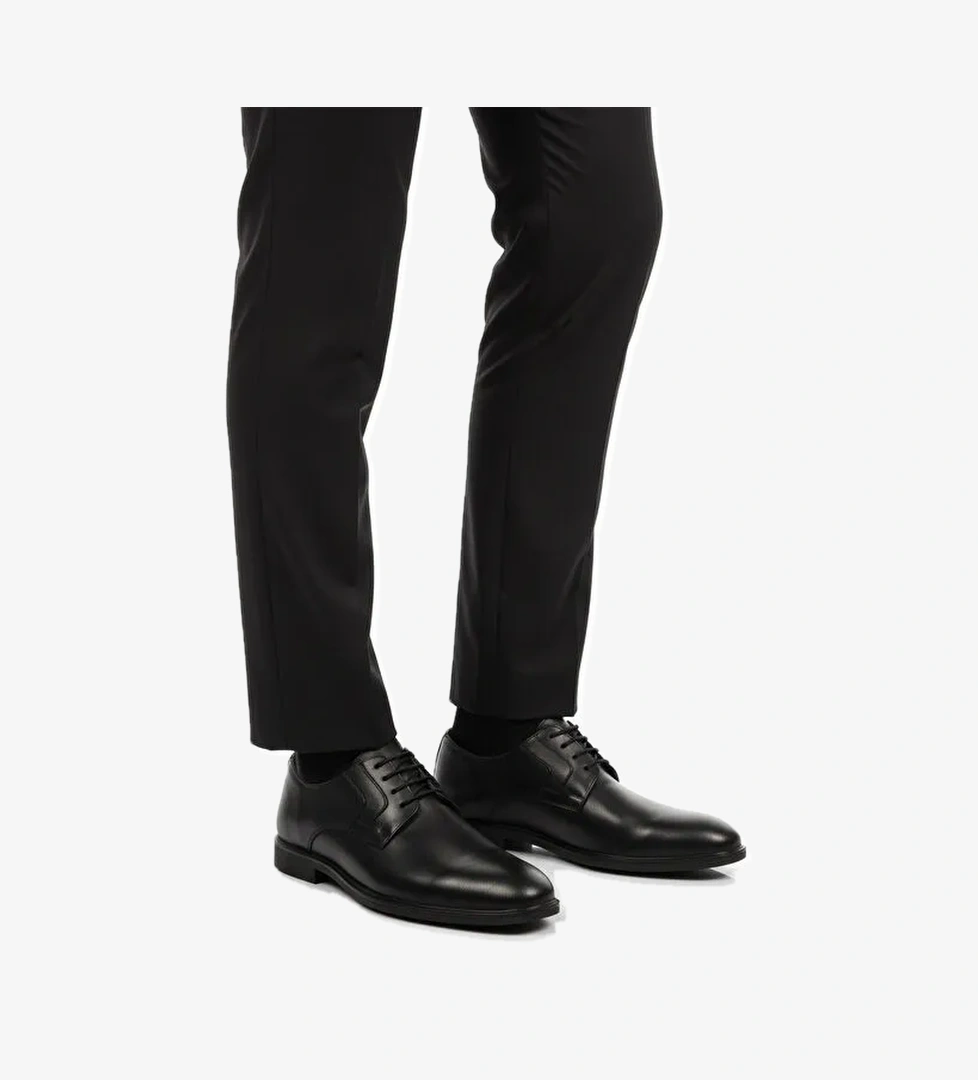 Ayakmod Siyah Hakiki Deri Erkek Klasik Ayakkabı 2496 M model görseli