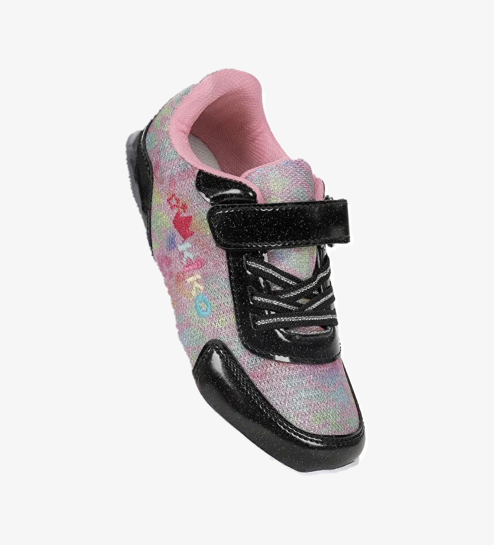 Teno Cırtlı Işıklı Kız Çocuk Spor Ayakkabı