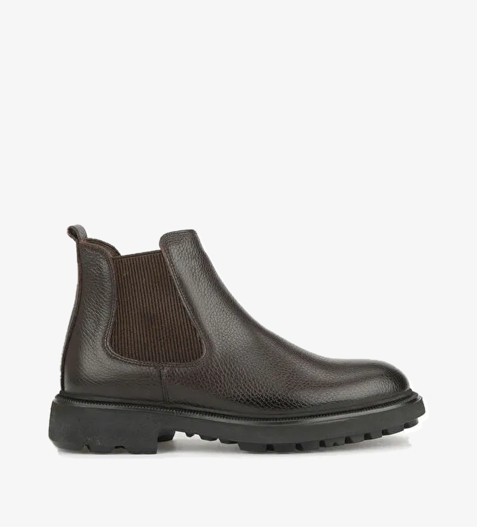 Erkek Hakiki Deri Bot 1531007Z8261 Kahve - Görsel 1