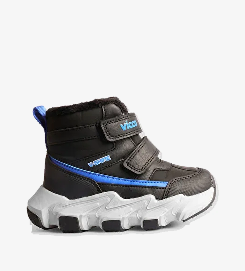 Vicco Fon Kürklü Erkek Okul Öncesi Siyah Bot model görseli