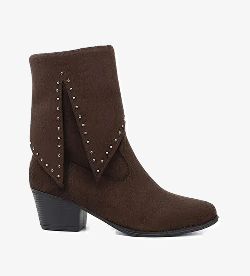 Gönderi̇(r) Kadın Sivri Burun Kalın Topuklu Kovboy Çizme model görseli