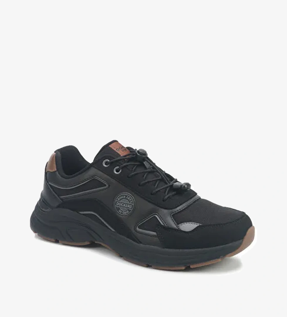 LEONARD 5PR Siyah Erkek Comfort Ayakkabı - Görsel 1