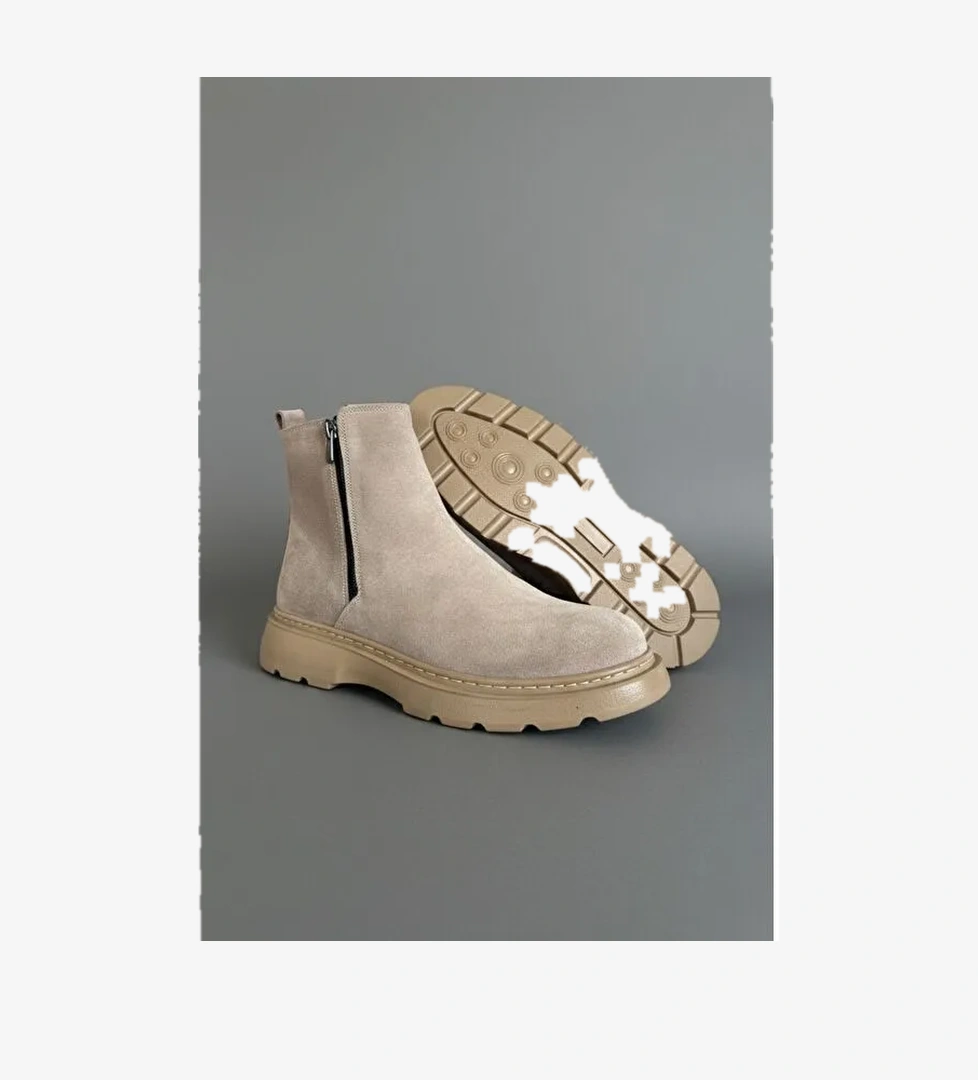 Chelsea Çift Fermuarlı Erkek Kışlık Bot - Görsel 1