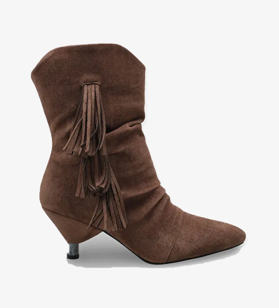 Silva Kadın Kahverengi Bot - Görsel 1