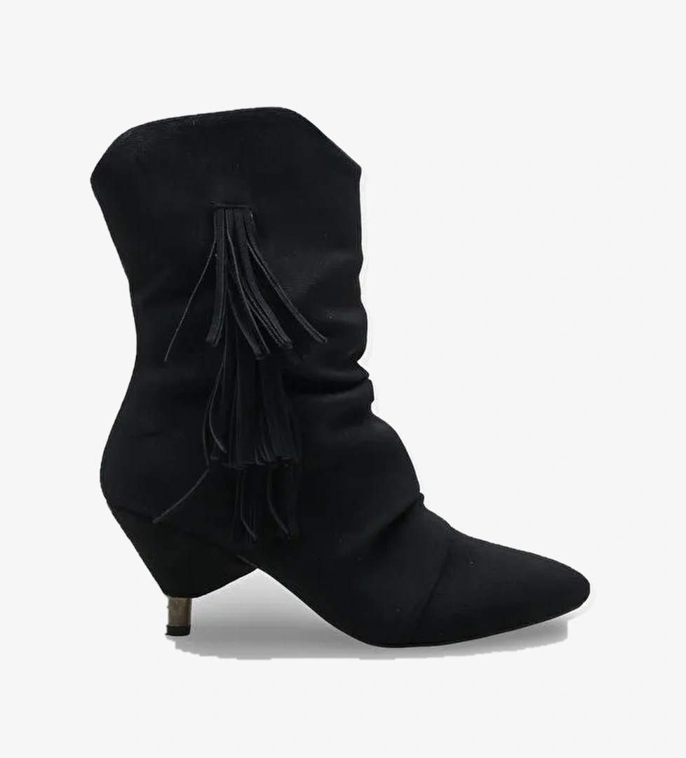 Silva Kadın Koyu Siyah Bot