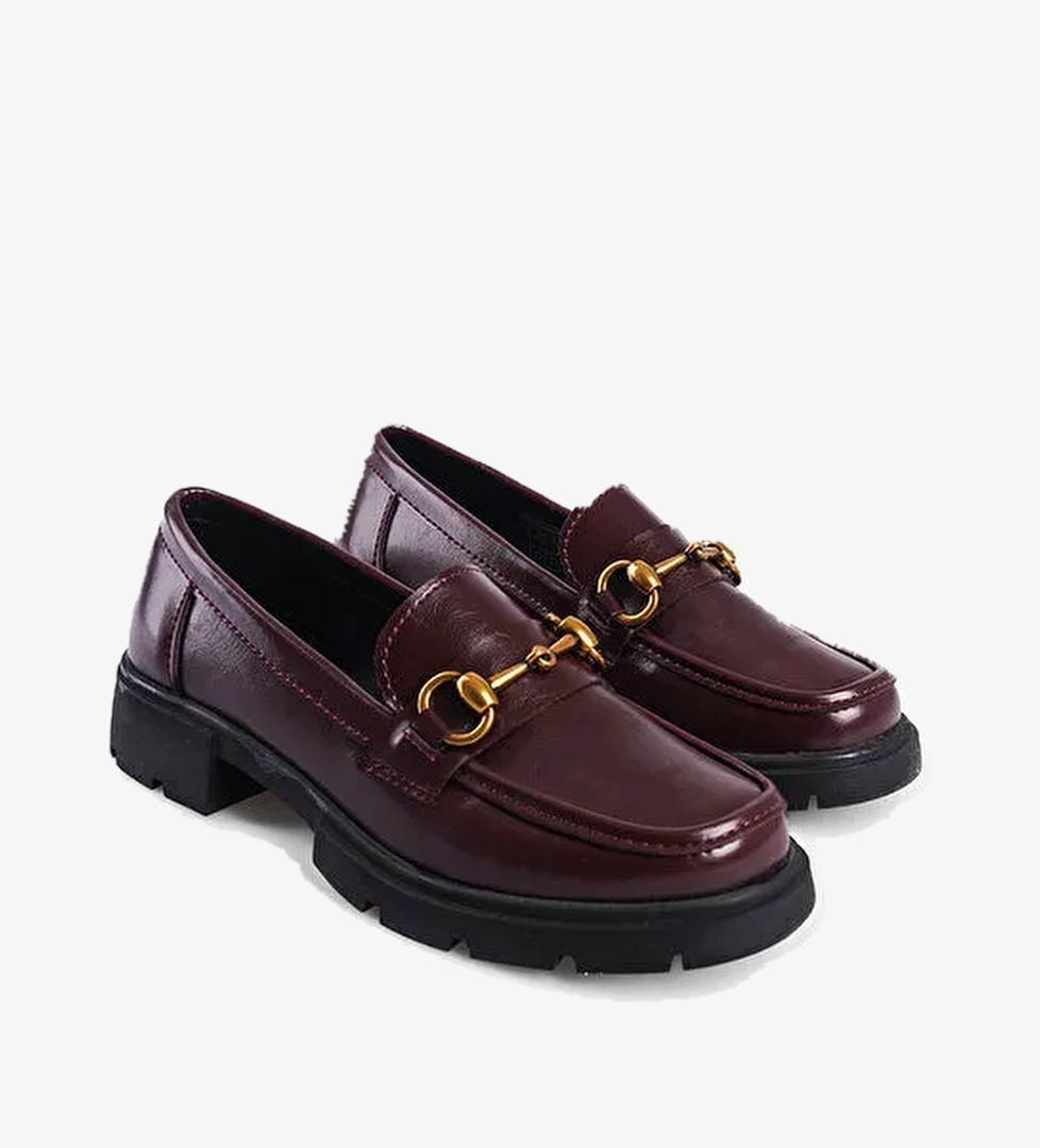 Jessie Trak Tabanlı Metal Tokalı Kadın Loafer