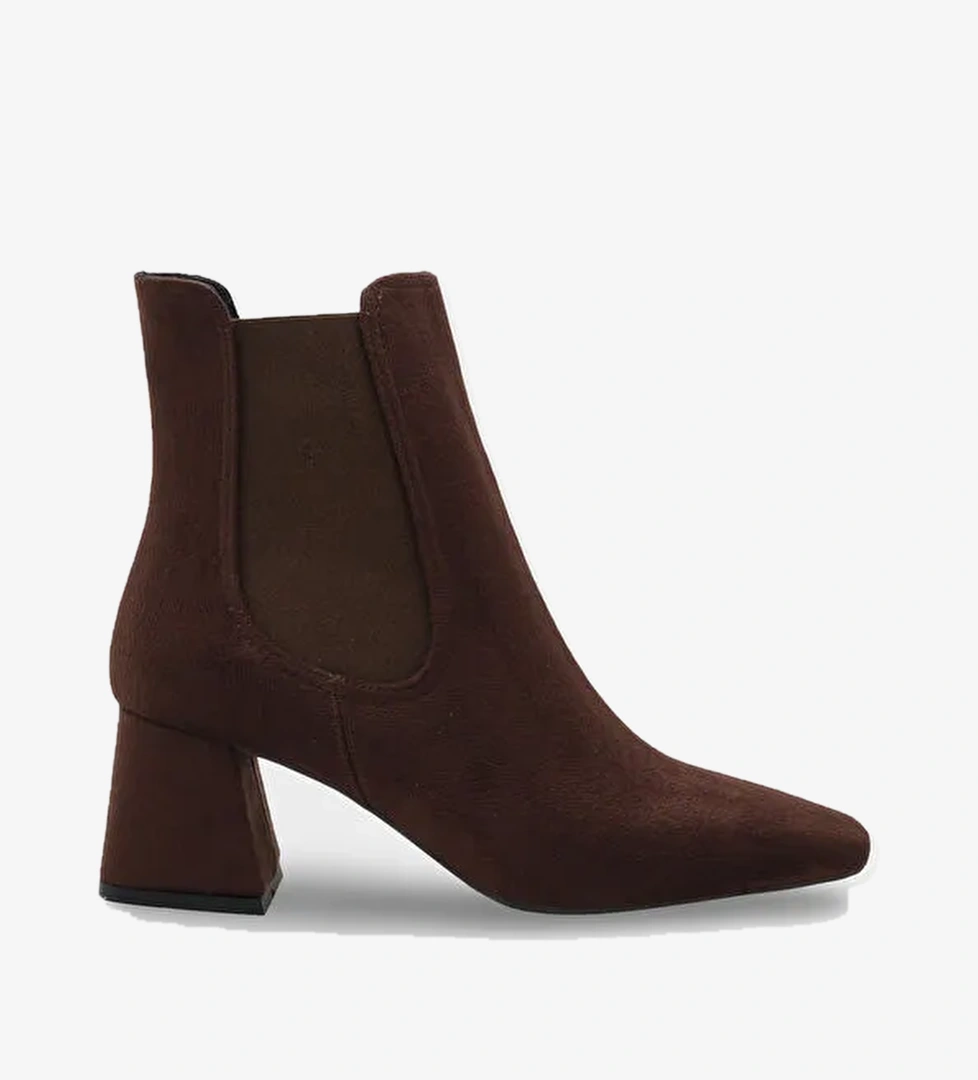 Ronny Sivri Burunlu Yandan Lastikli Kadın Bot