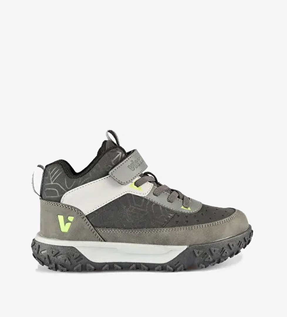 Dong Desenli Erkek Çocuk Siyah Outdoor Bot