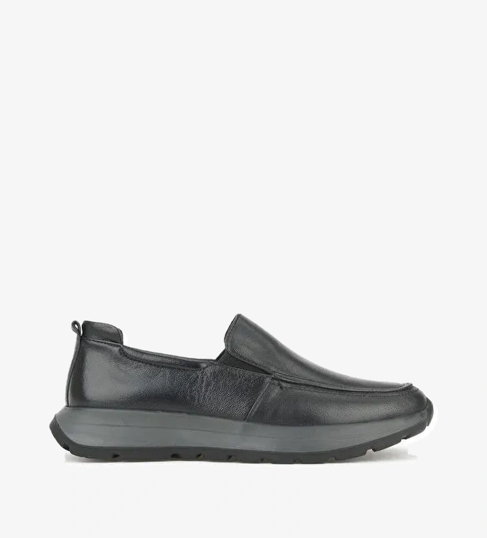 Ziya Erkek Hakiki Deri Konfor Ayakkabı 15310z8082 Siyah model görseli