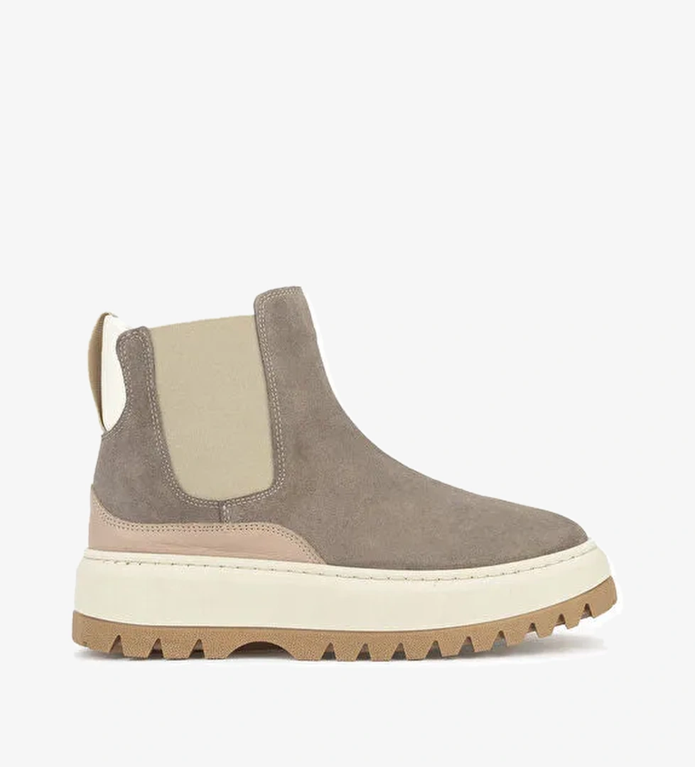 Kadın Hakiki Deri Bot 1531020Z194022 Vizon - Görsel 1