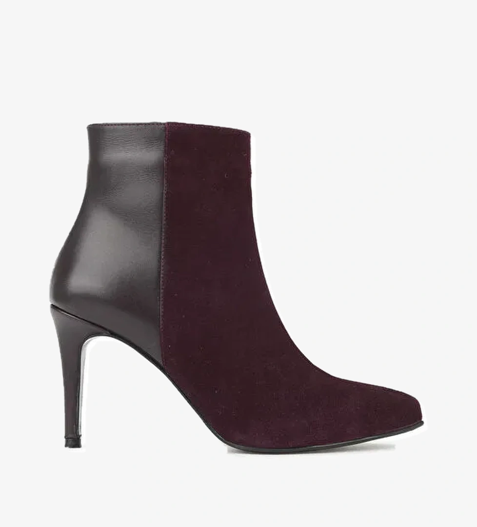 Kadın Hakiki Deri Bot 1531030Z25104 Bordo