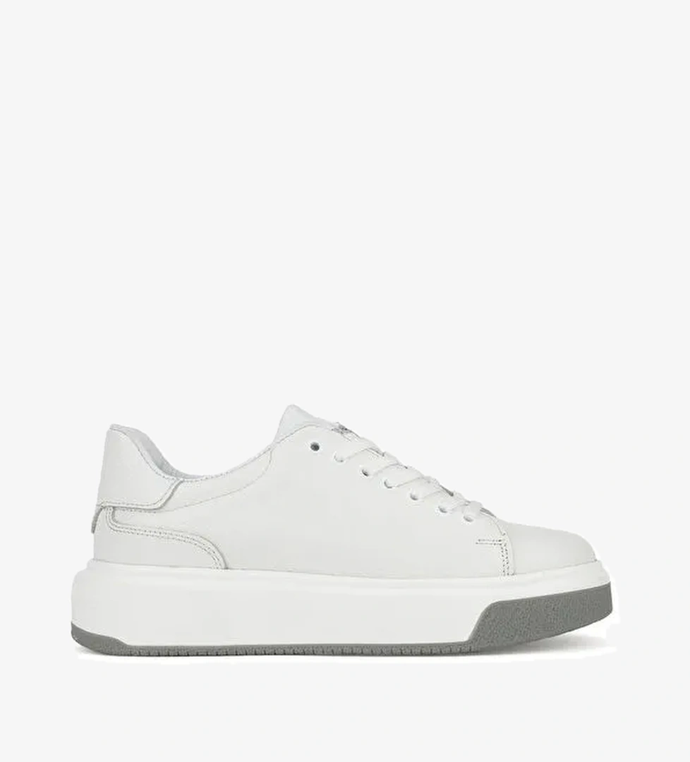 Erkek Hakiki Deri Ayakkabı 1531023Z1002 Beyaz