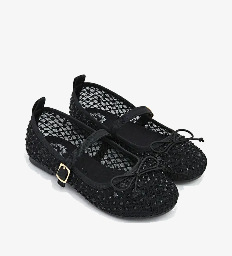 Lcw Steps Ekru Lcw Steps Fiyonk Detaylı Kız Çocuk Babet