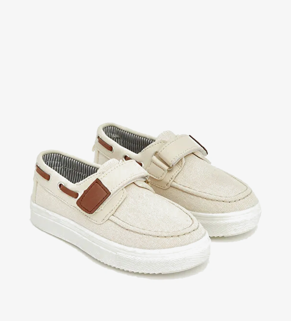 Lcw Steps Lacivert Lcw Steps Süet Görünümlü Erkek Bebek Klasik Ayakkabı