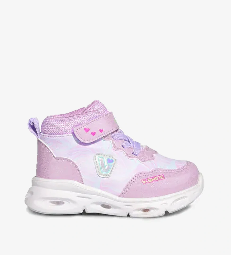 Poni Işıklı Kız Bebek Lila Bot - Görsel 1