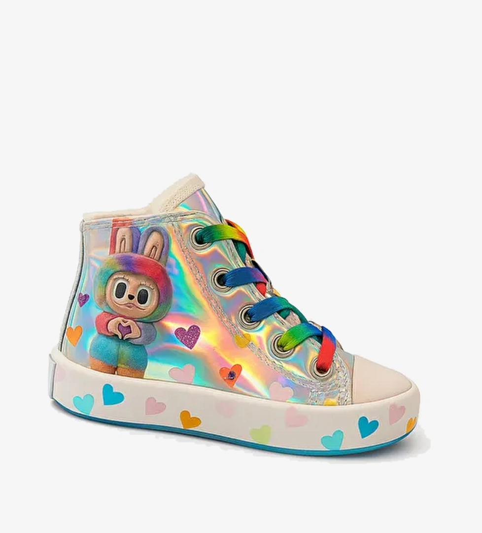 Casa Lb Fermuarlı Hologram Sneakers - Görsel 1