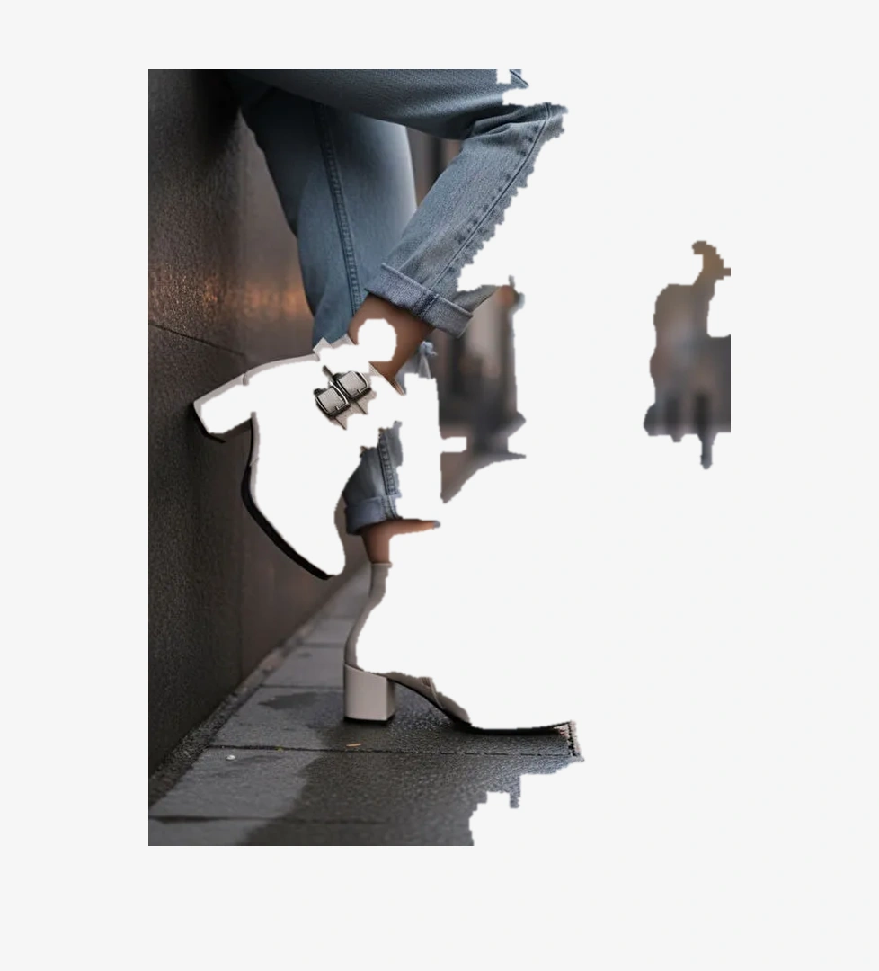 Kadın Hermina Çift Tokalı Bej Cilt Kısa Bot