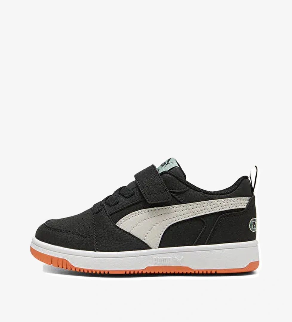 Puma Rebound V6 Lo Mid 90s Ac Çocuk Bej Siyah Sneaker model görseli