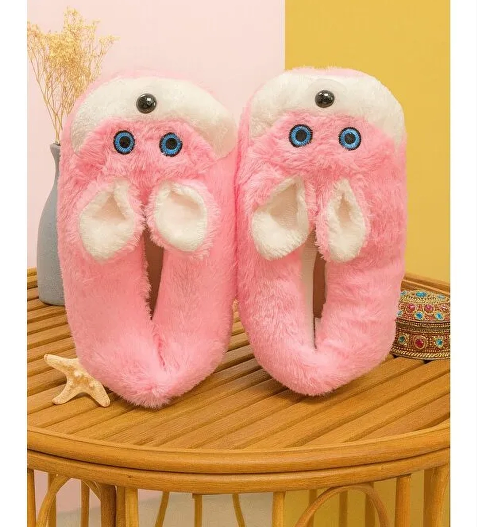 HAMSTER Pelüş Unisex Hayvanlı Panduf Ev Ayakkabısı Pufidik