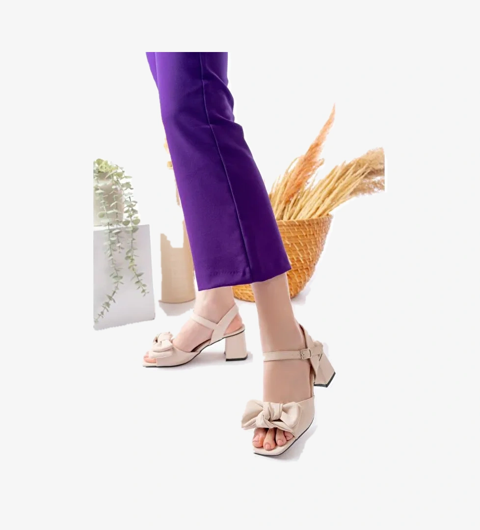 Kadın Silva Bej Sandalet