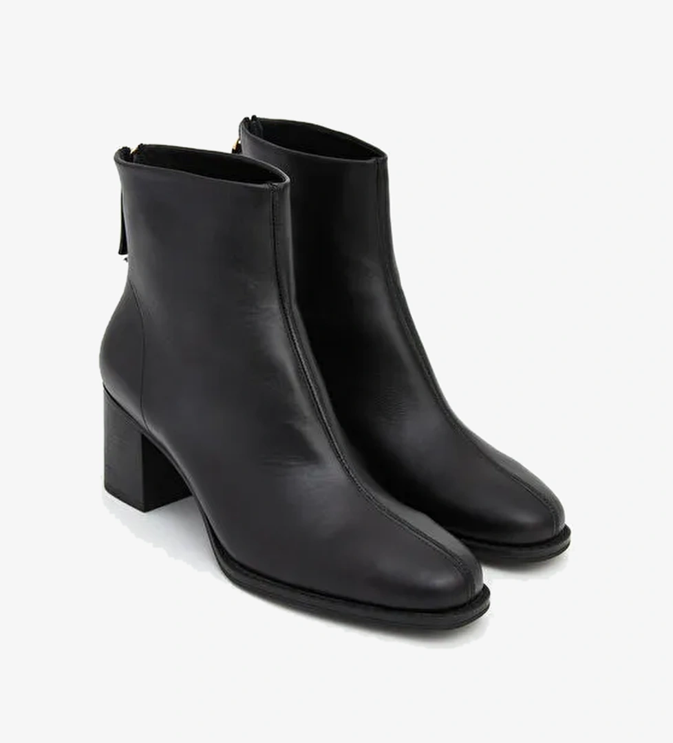 Lcw Steps Siyah Lcw Steps Süet Kadın Topuklu Ayakkabı