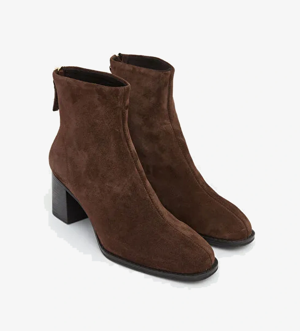 Lcw Steps Siyah Lcw Steps Süet Kadın Topuklu Ayakkabı