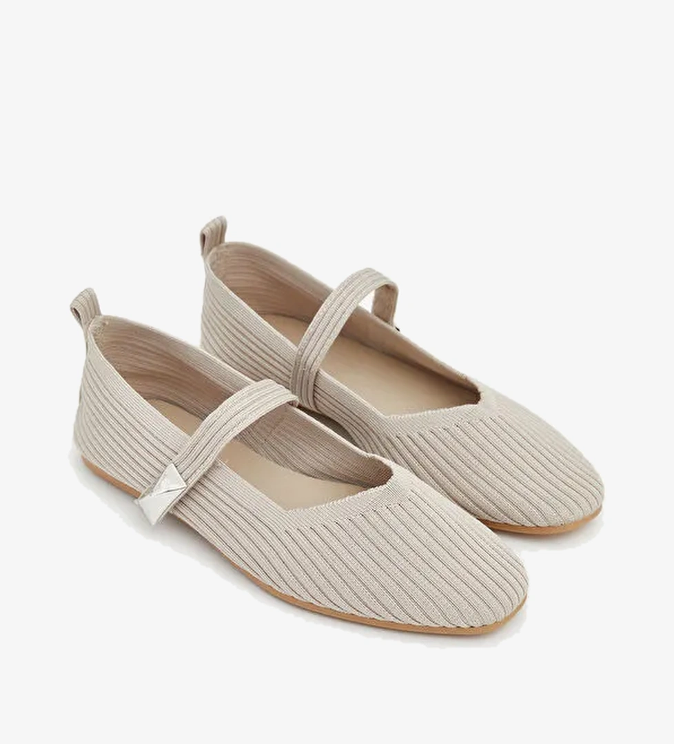 Lcw Steps Siyah Lcw Steps Cirt Cırtlı Kadın Babet