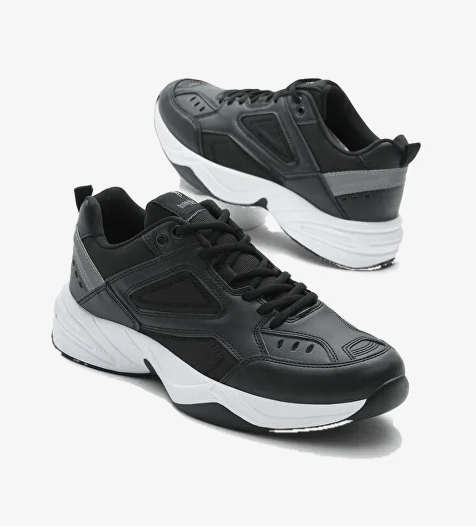 Tonny Black Siyah Tonny Black Poli Taban Unisex Yüksek Bağcıklı Spor Ayakkabı