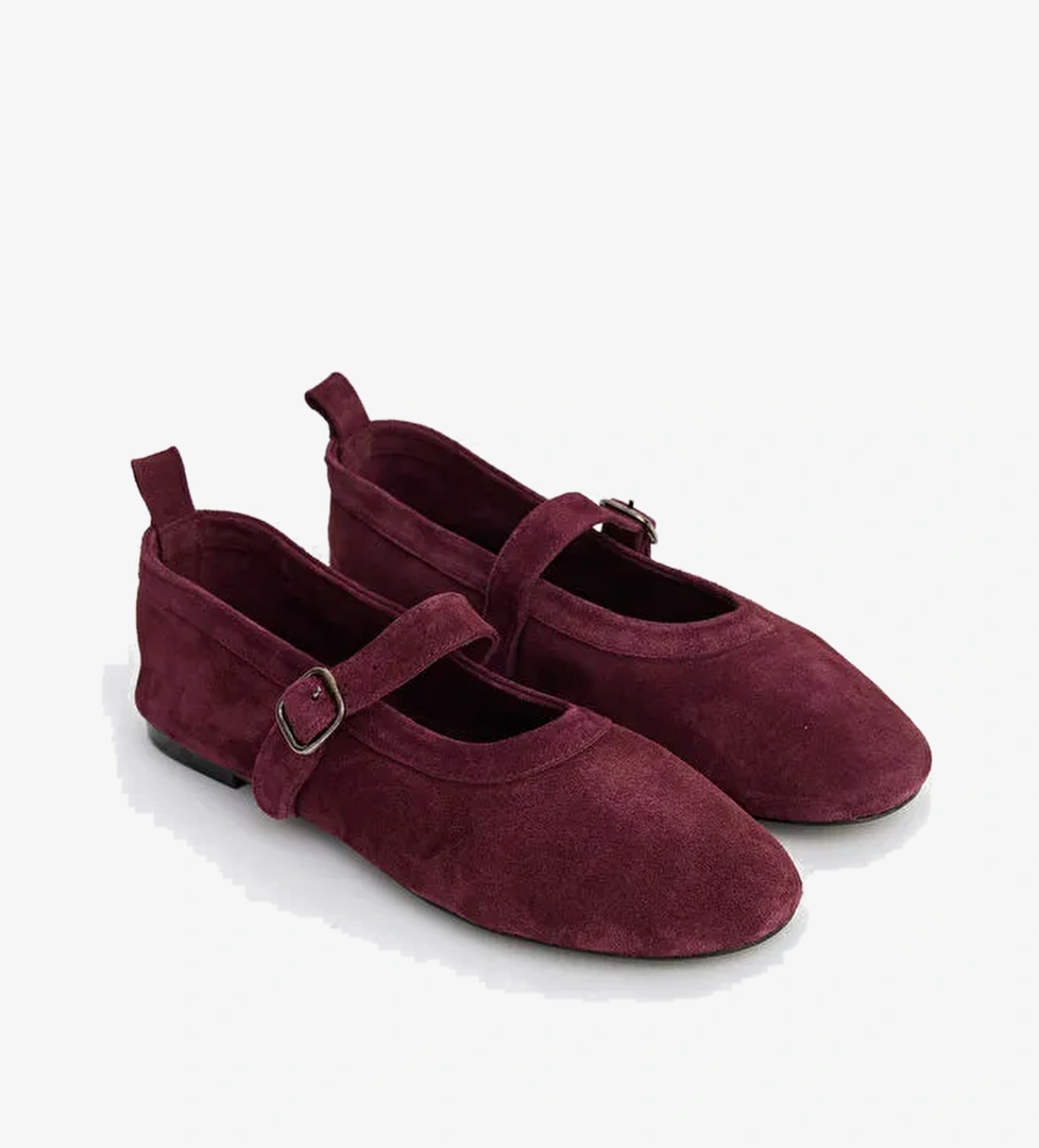 Lcw Steps Bej Lcw Steps Süet Kadın Babet