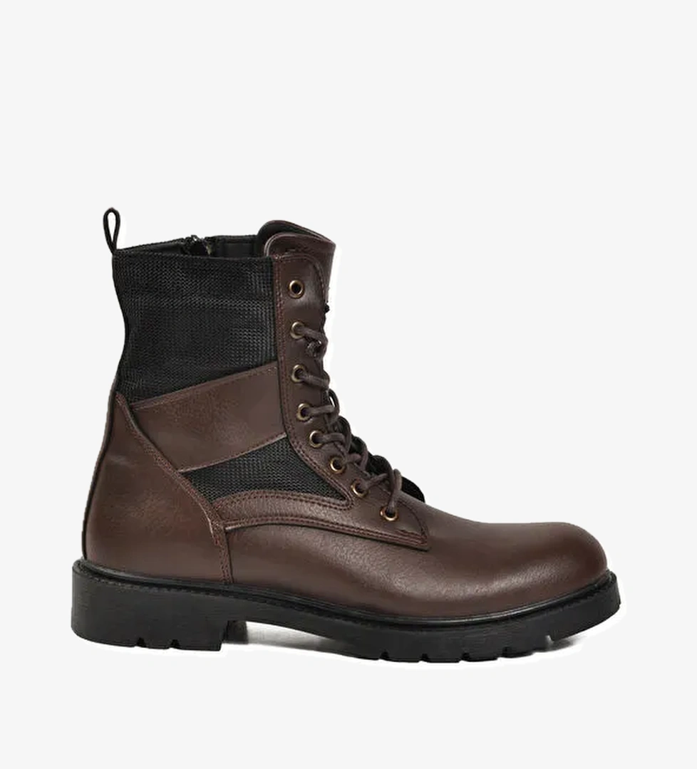 Ayakmod Gri Ayakmod İçi Polarli Kaymaz Taban Uzun Erkek Bot 756 M