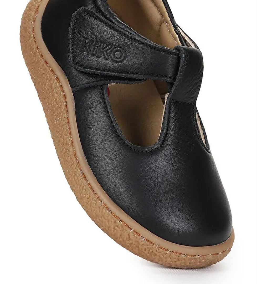 Kiko Kids Beyaz Kiko Kids Lija %100 Deri Günlük Kız Bebek Babet Ayakkabı