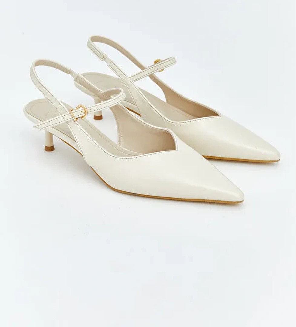 Lcw Steps Siyah Lcw Steps Sivri Burun Kadın Topuklu Ayakkabı