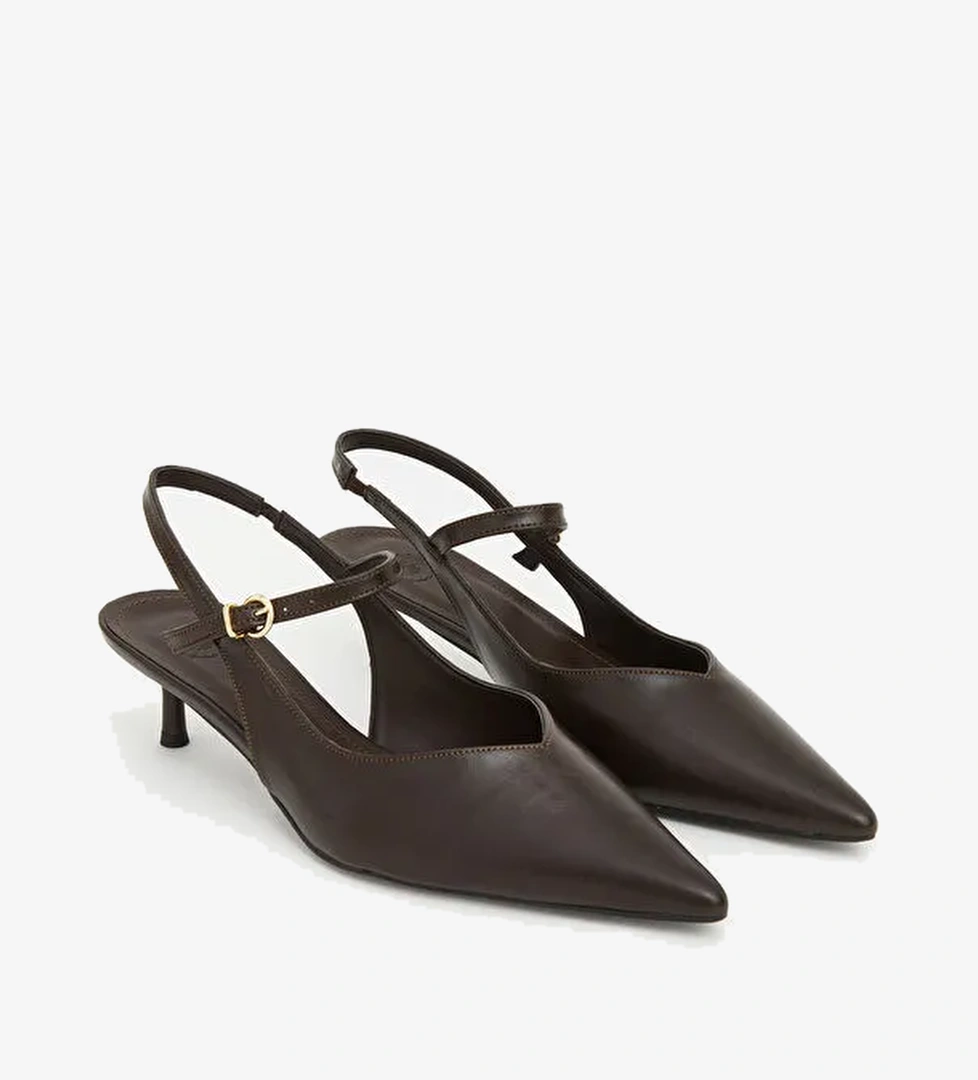 Lcw Steps Siyah Lcw Steps Sivri Burun Kadın Topuklu Ayakkabı