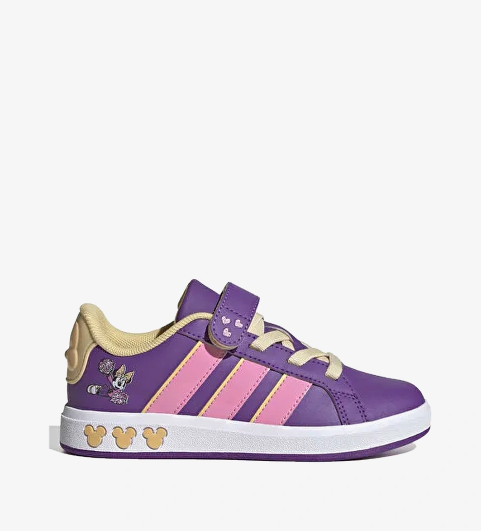 Minnie Mouse Grand Court Cocuk Mor Sneaker